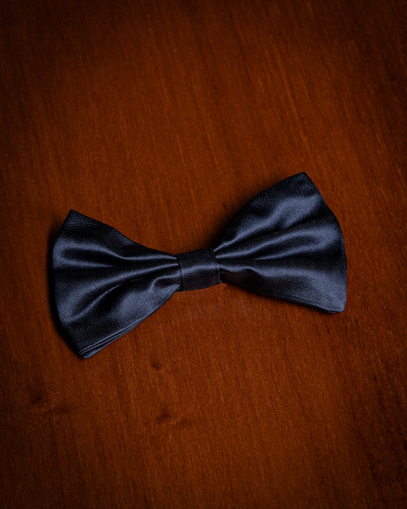 Papillon Annodato Blu Notte