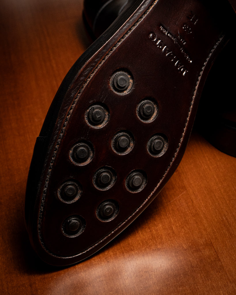 Shiny Black Oxford Shoe