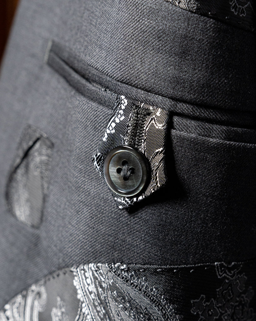 Giotto Pearl Gray Suit with Vest