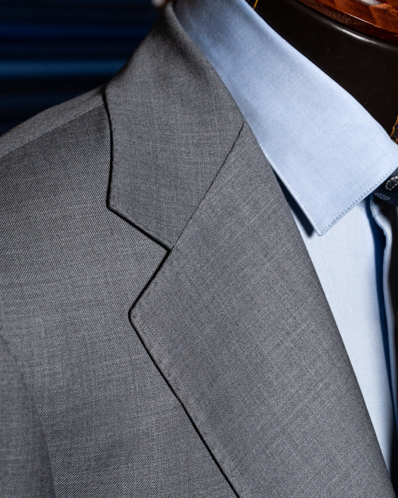 Giotto Pearl Gray Suit with Vest
