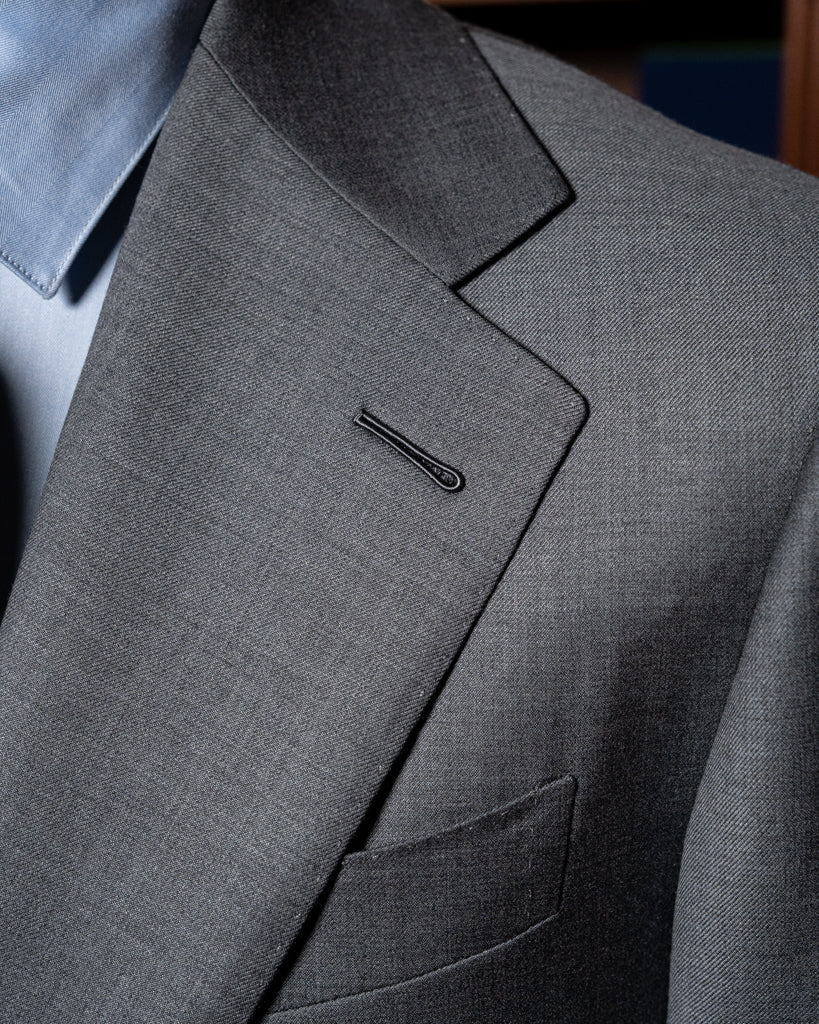 Giotto Pearl Gray Suit with Vest