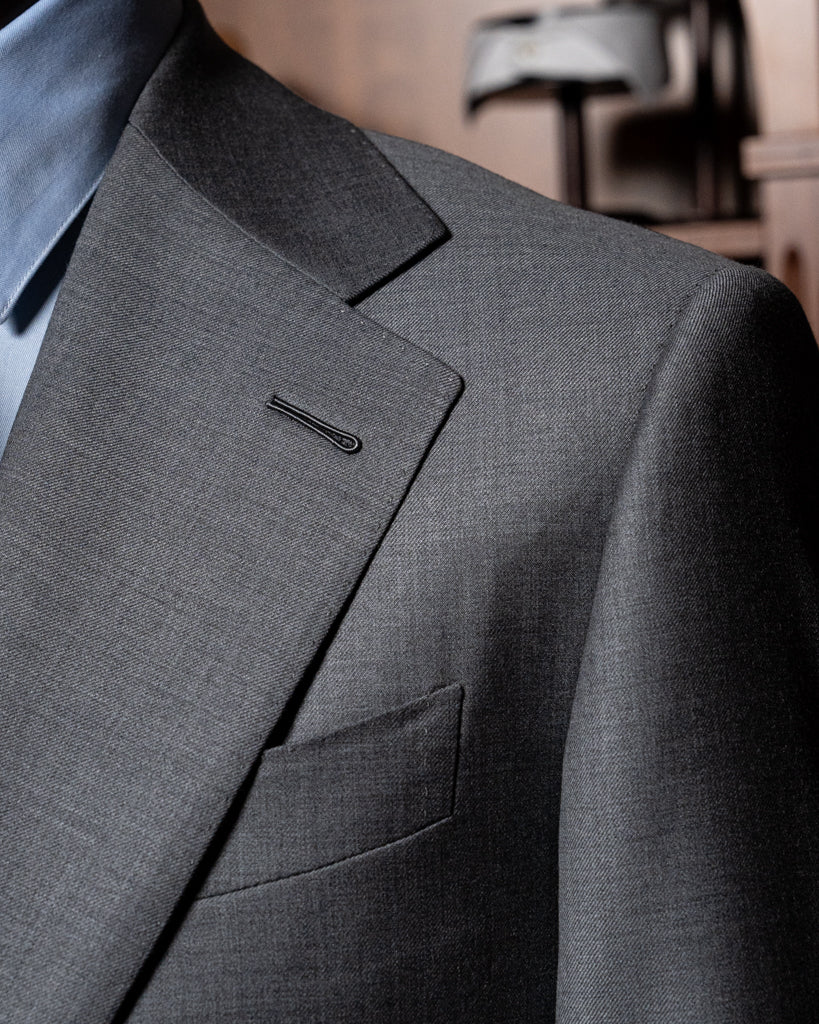 Giotto Pearl Gray Suit with Vest