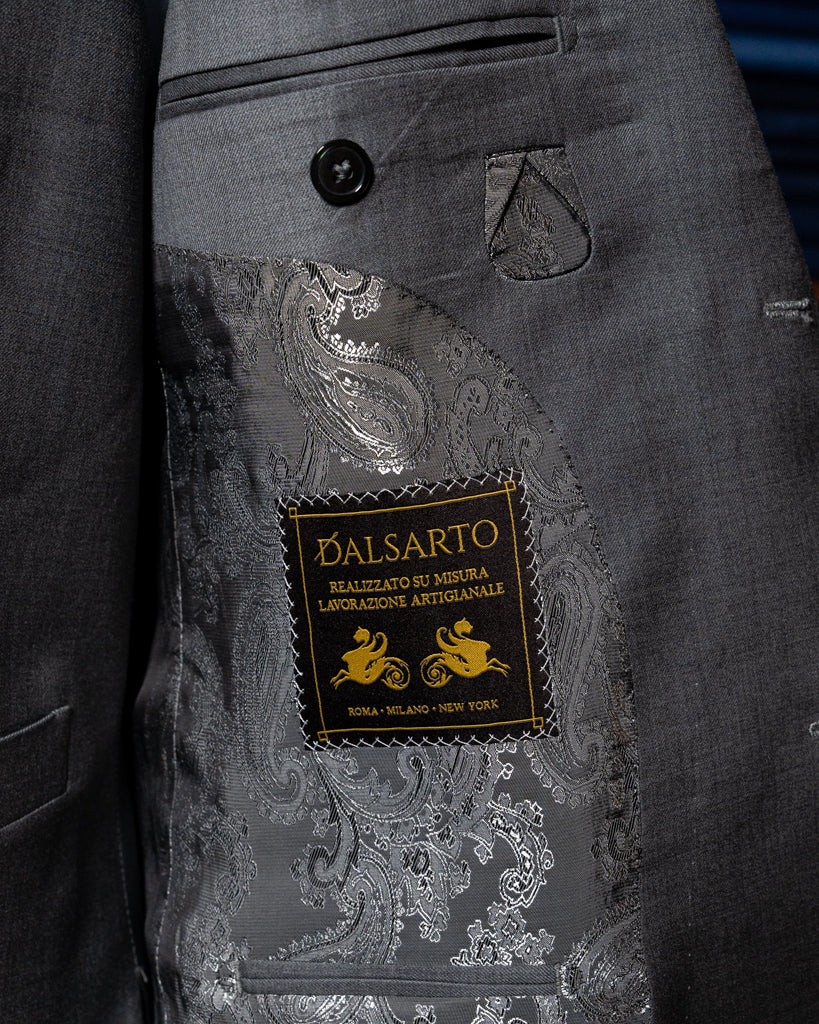 Giotto Pearl Gray Suit with Vest