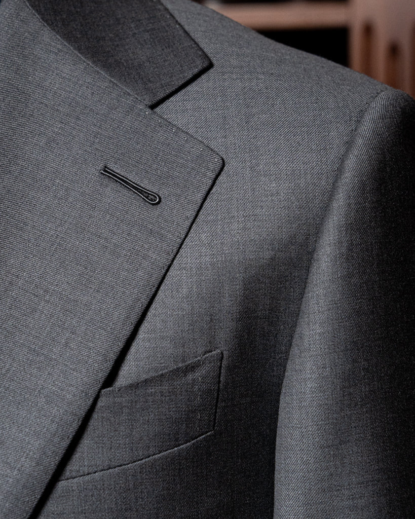 Giotto Pearl Gray Suit with Vest