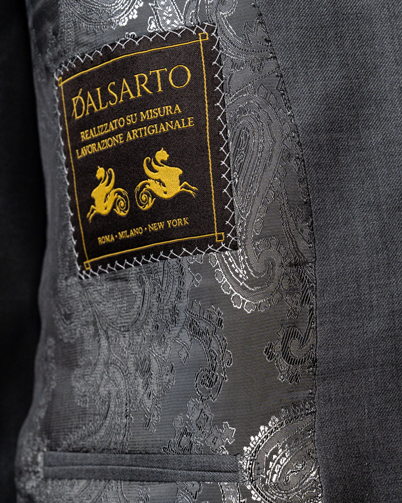 Giotto Pearl Gray Suit with Vest