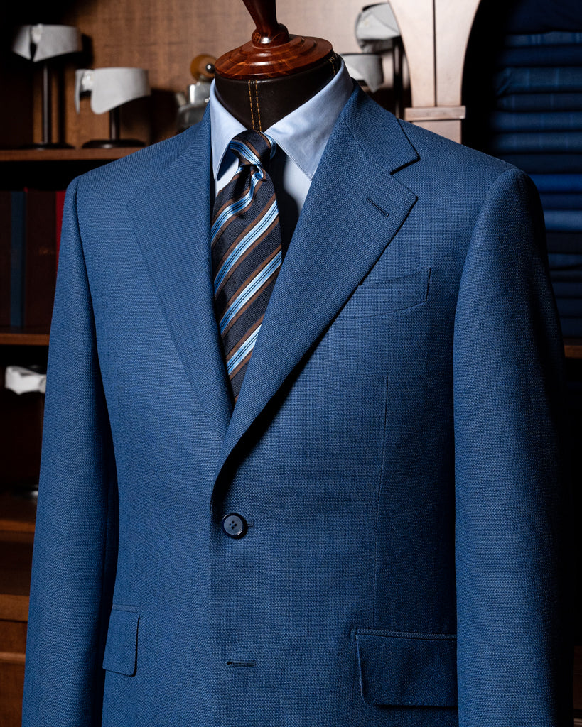 Giacca Giotto Hopsack Navy