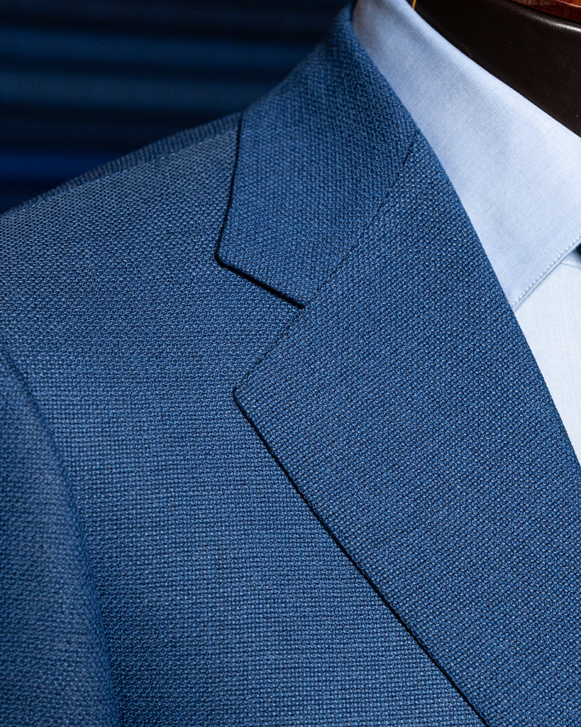 Giacca Giotto Hopsack Navy