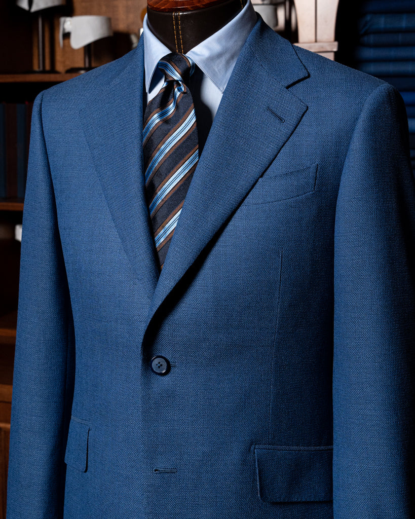 Giacca Giotto Hopsack Navy
