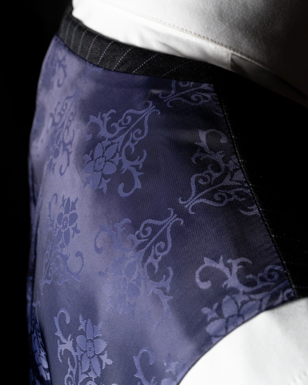 Gilet Gessato Grigio