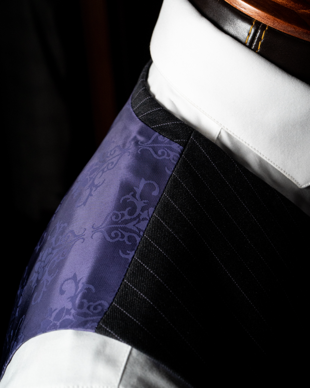 Gilet Gessato Grigio