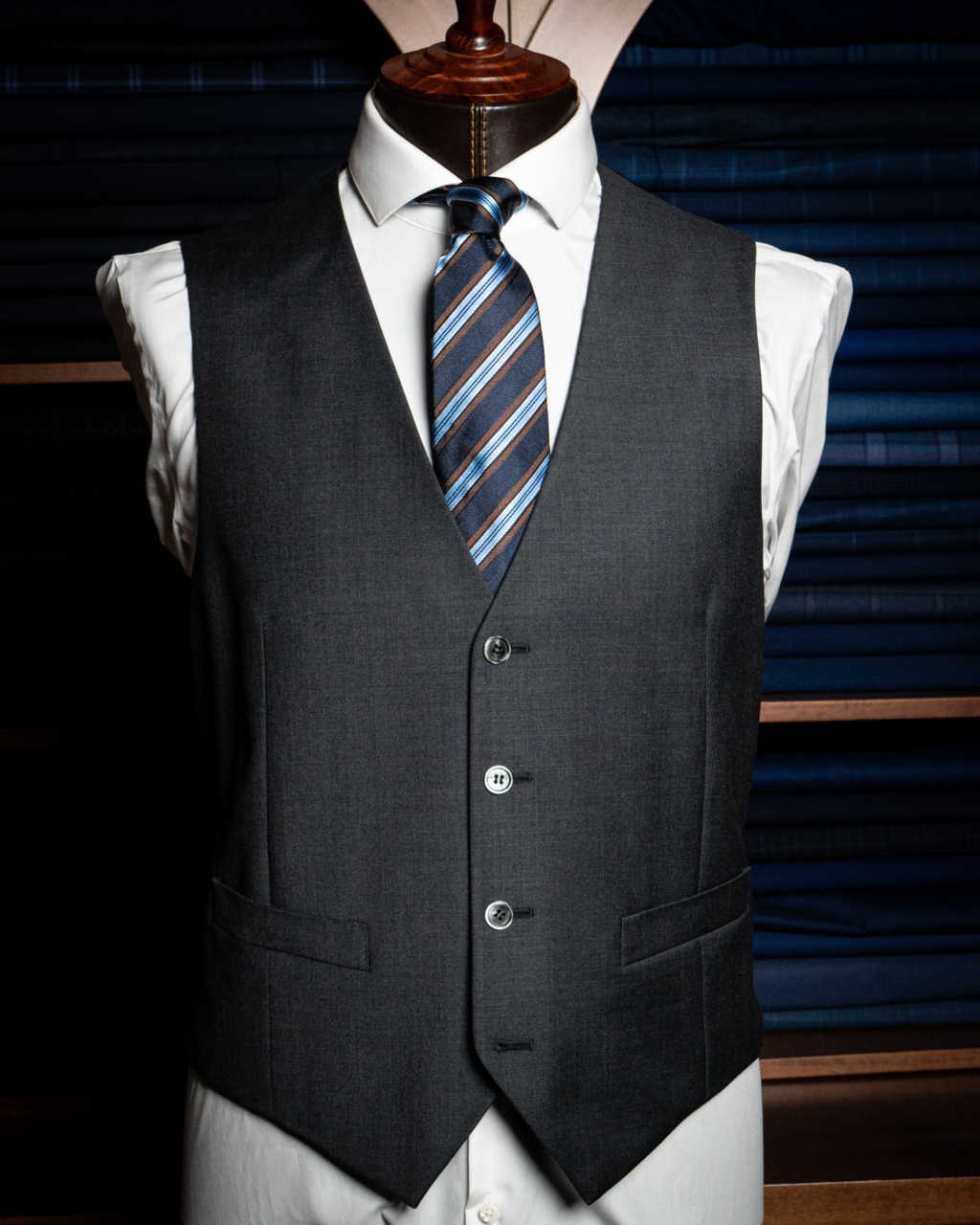 Gilet Grigio Cenere