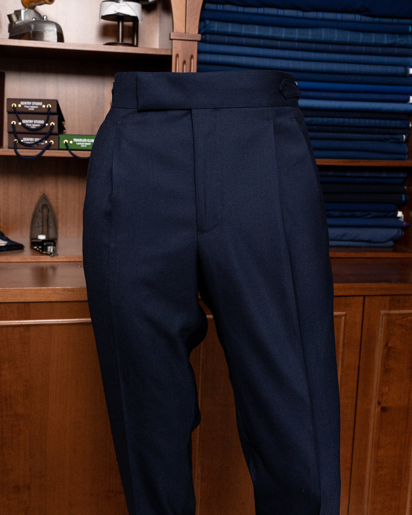 Pantalone Borromini Blu Zaffiro
