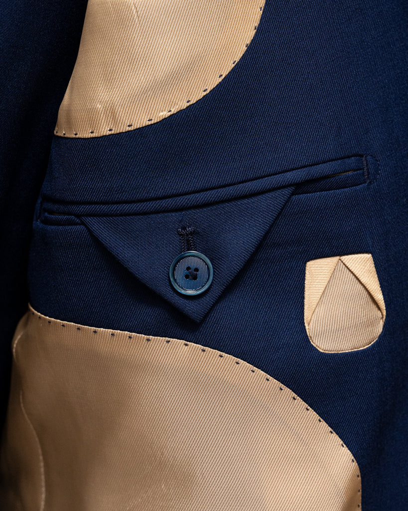 Abito Bernini Blu Marino con Gilet