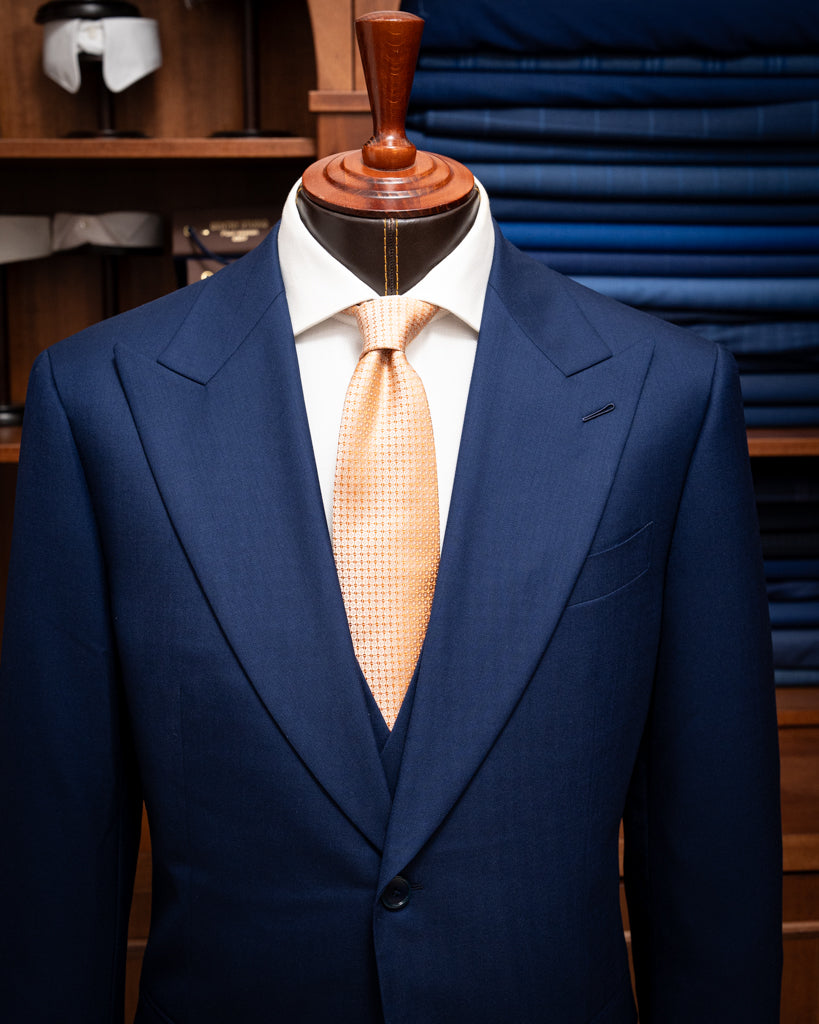 Abito Bernini Blu Marino con Gilet