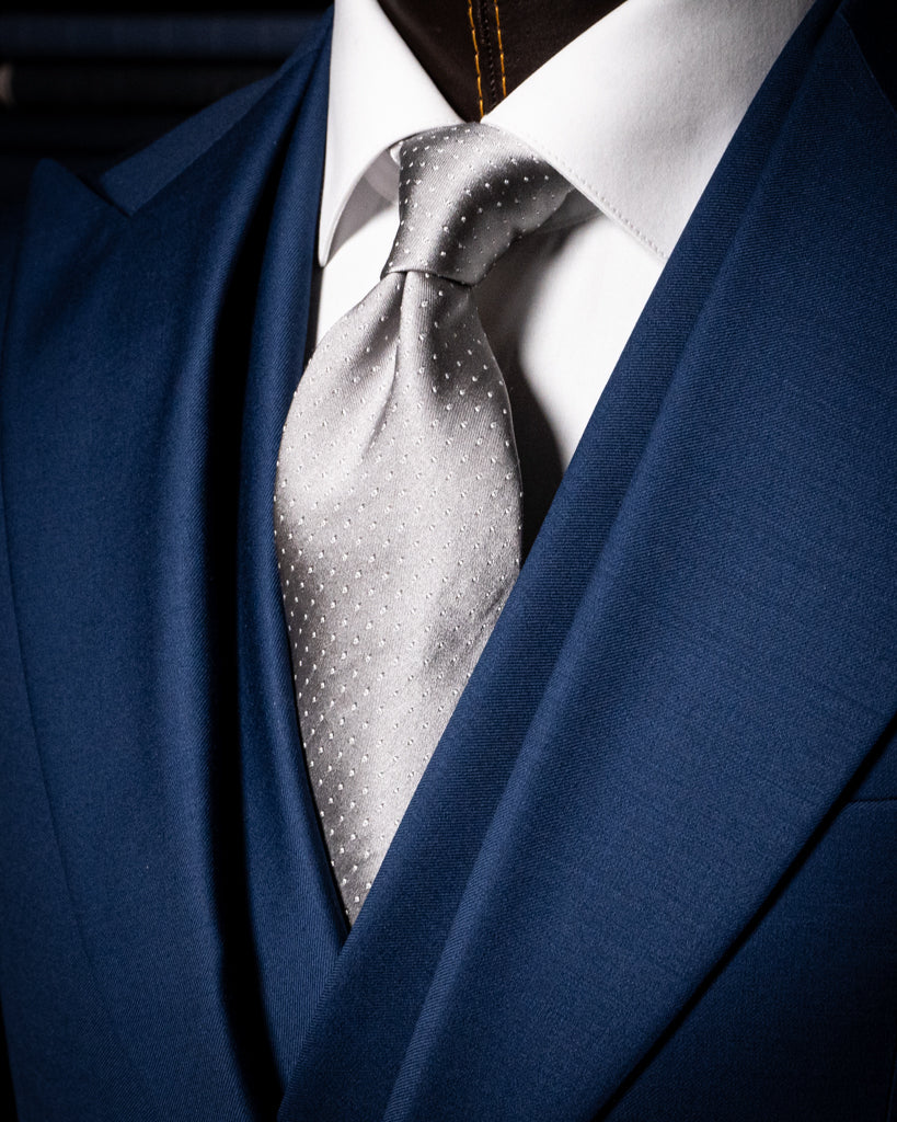 Abito Bernini Blu Pavone con Gilet