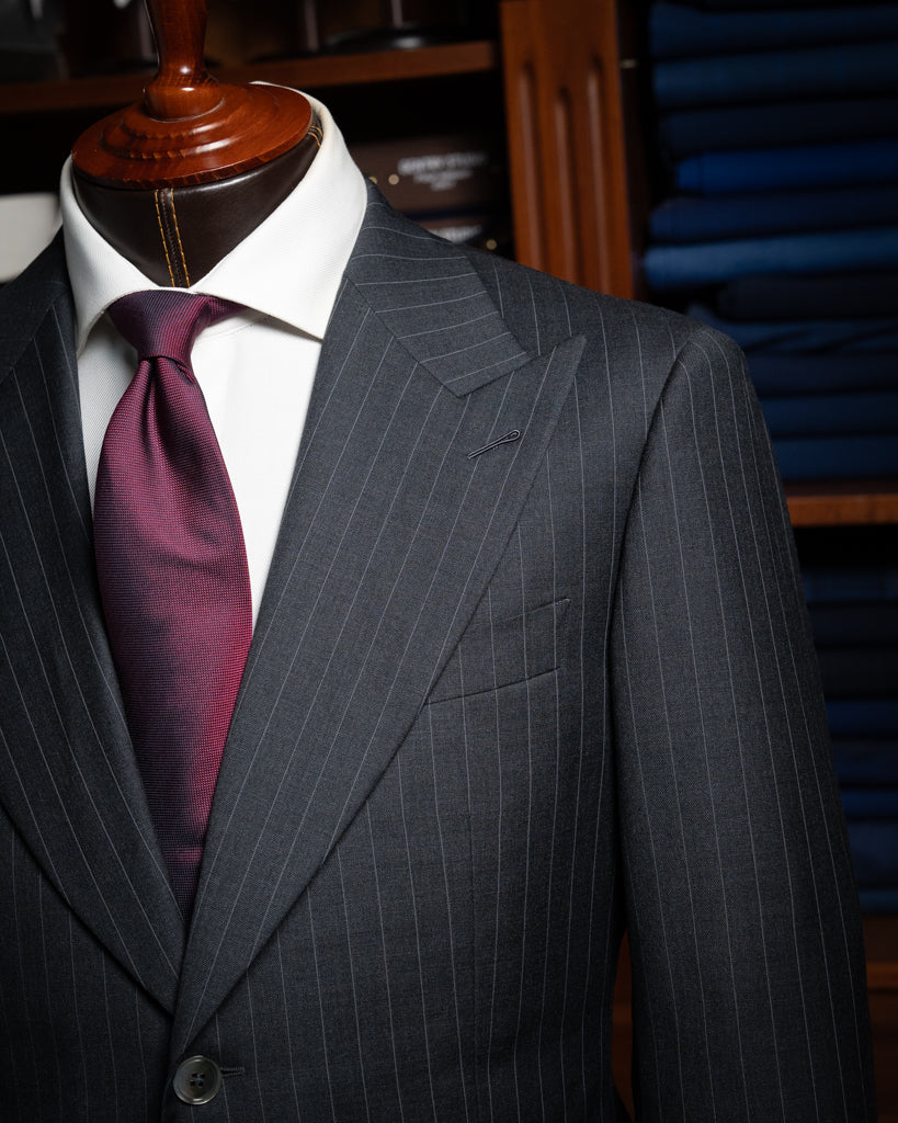 Abito Bernini Gessato Dark Grey