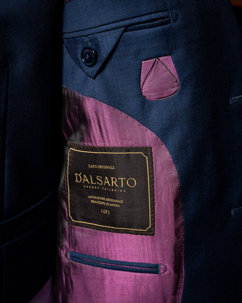 Abito Bernini Twill Blu Notte con Gilet