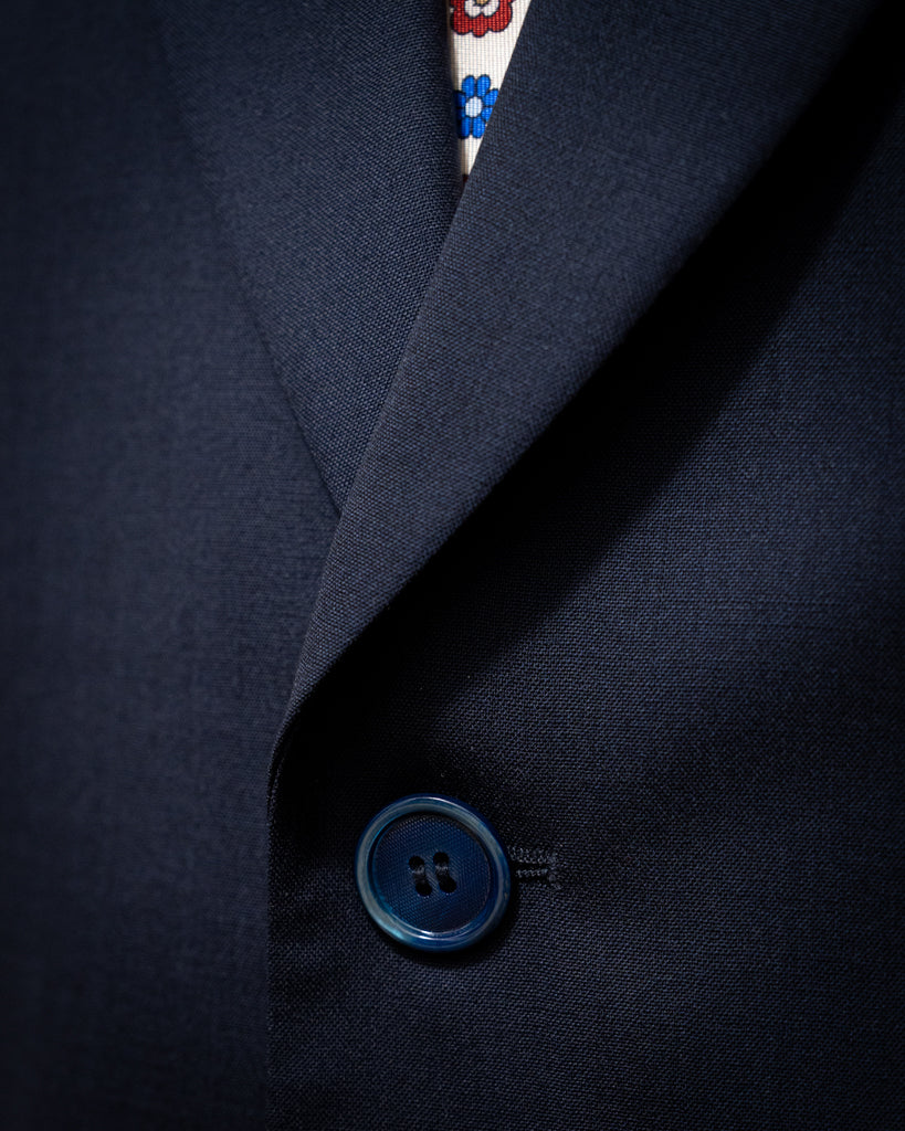Abito Bernini Twill Blu Notte Sfoderato