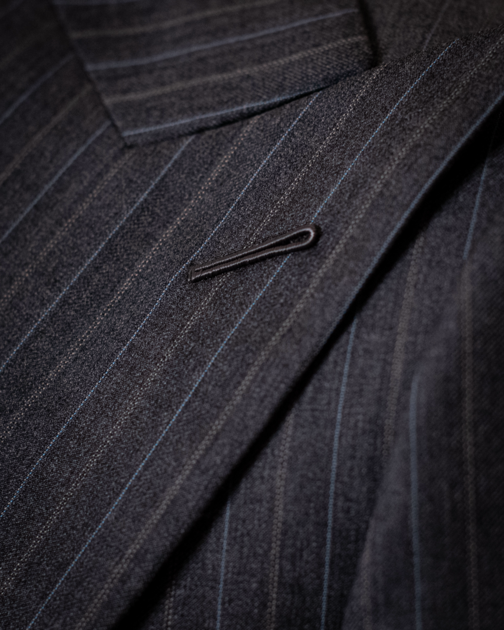 Canova Dark Grey Pinstripe Suit