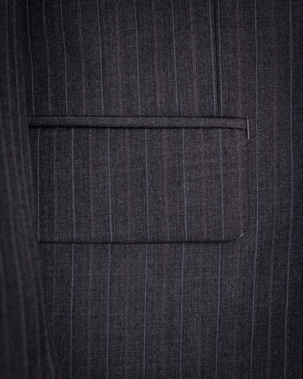 Canova Dark Grey Pinstripe Suit