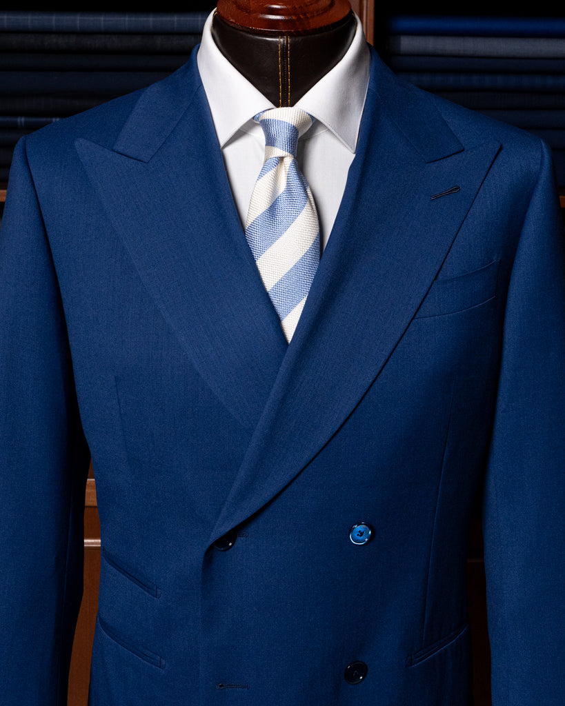Imperial Blue Double-Breasted Suit