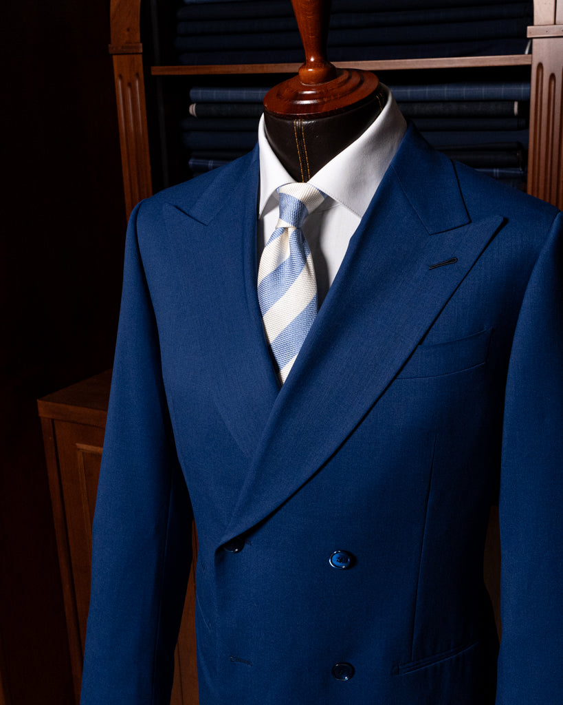 Imperial Blue Double-Breasted Suit