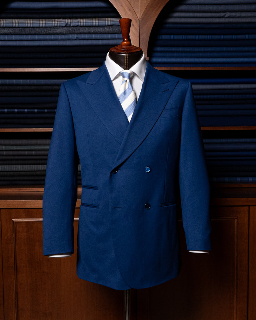 Imperial Blue Double-Breasted Suit
