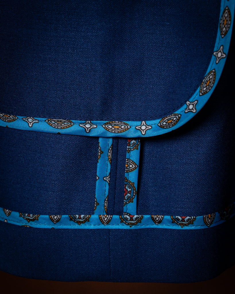 Imperial Blue Double-Breasted Suit