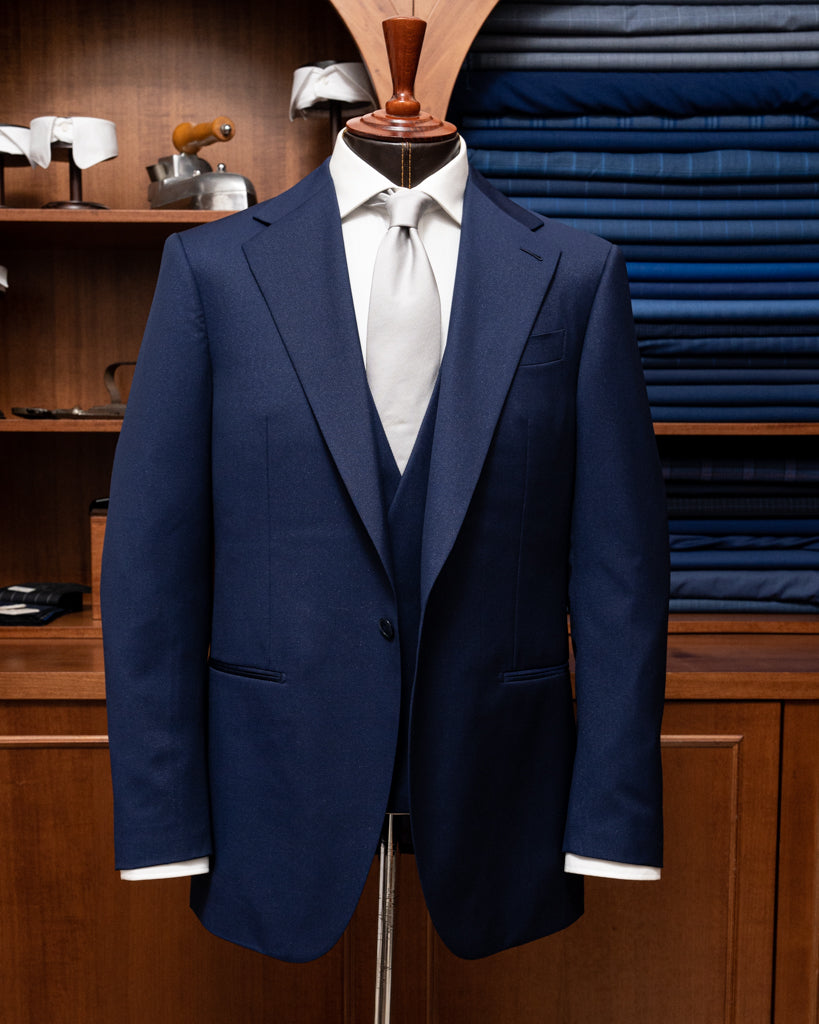 Abito Giotto Blu Stardust con Gilet