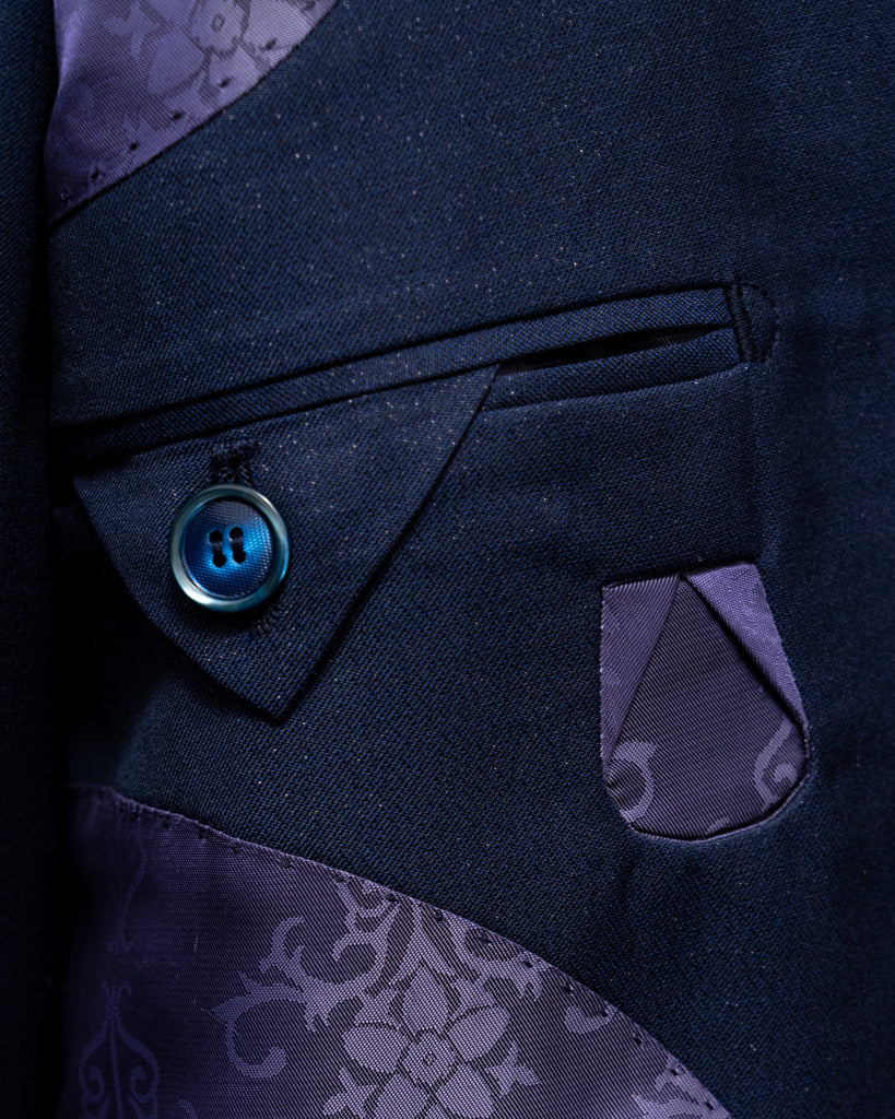 Abito Giotto Blu Stardust con Gilet