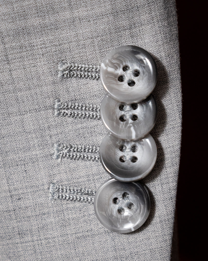 Giotto Natural Grey Suit with Vest