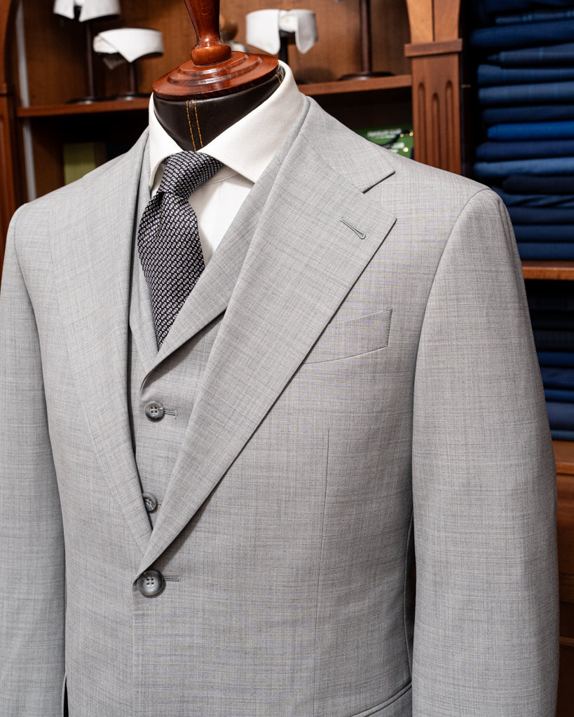 Abito Giotto Natural Grey con Gilet