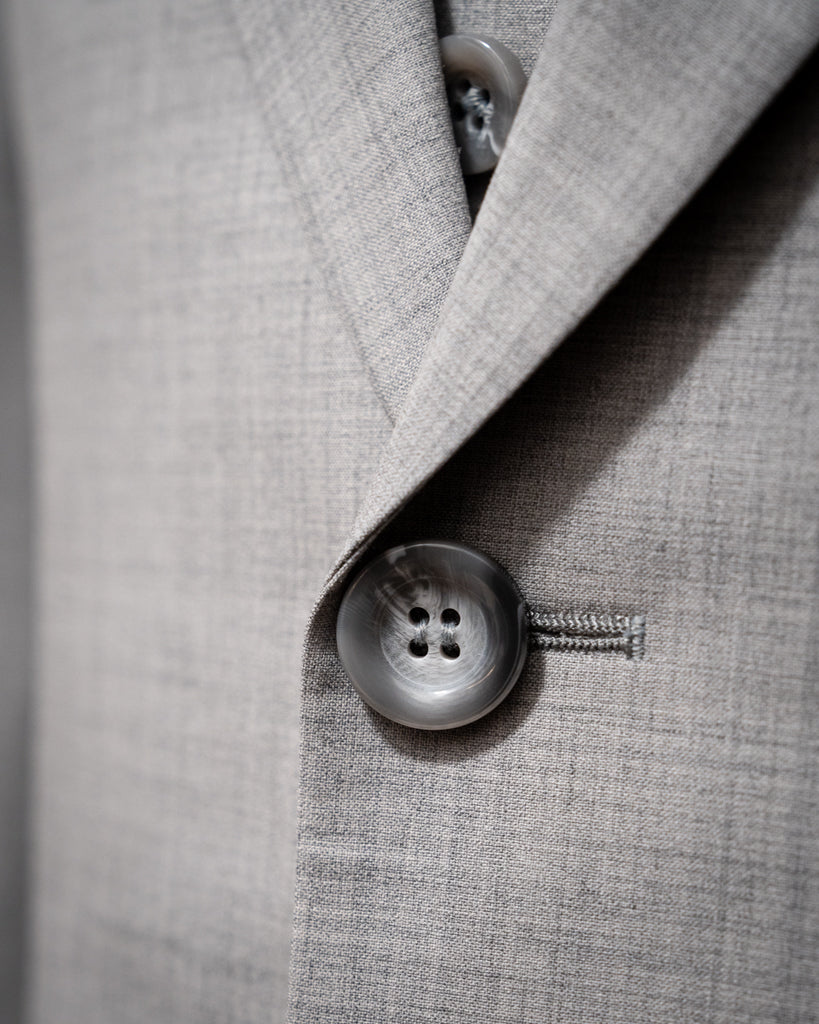 Giotto Natural Grey Suit with Vest