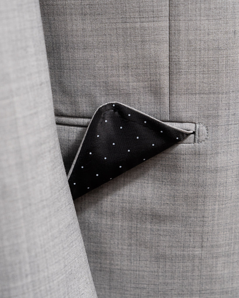 Giotto Natural Grey Suit with Vest