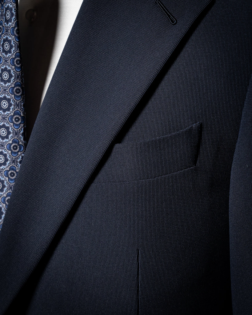 Giotto Navy Blue Bi-Stretch Suit