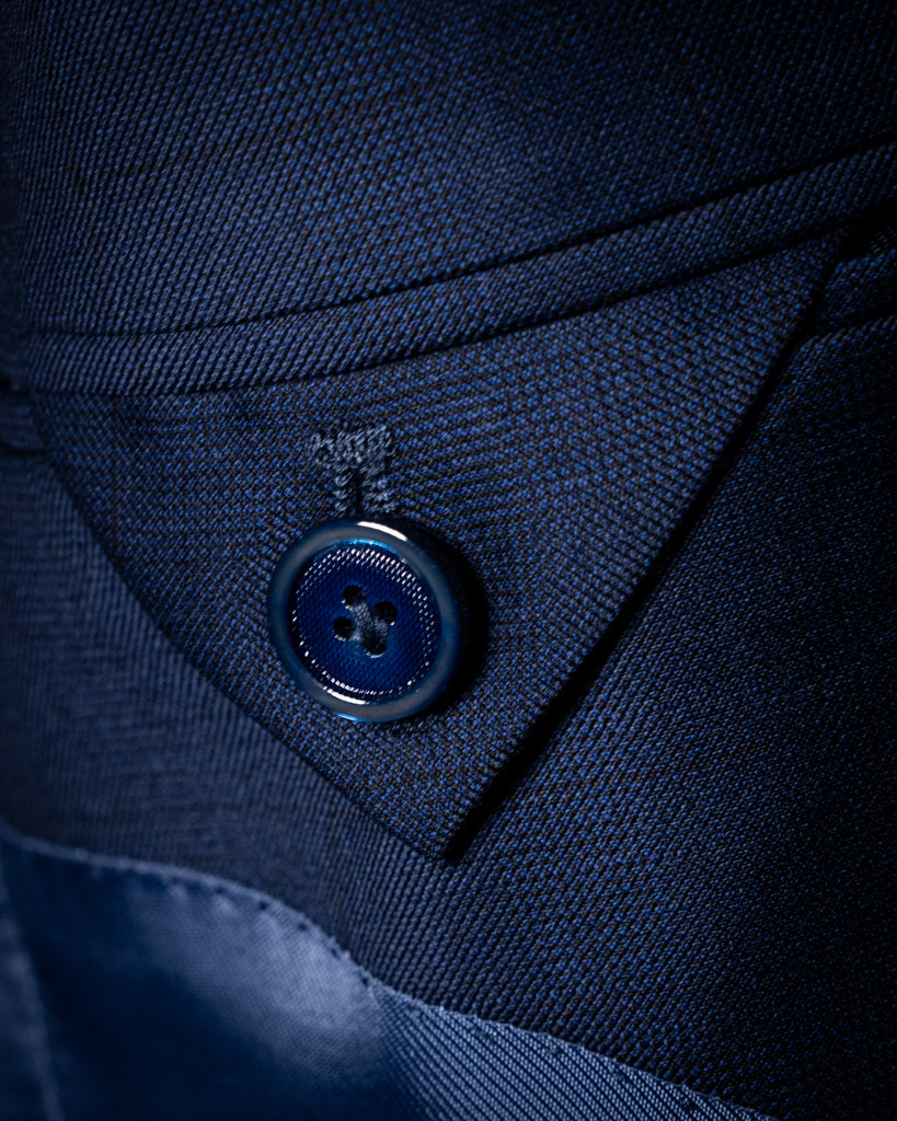 Abito Giotto Blu Cobalto Grafite con Gilet