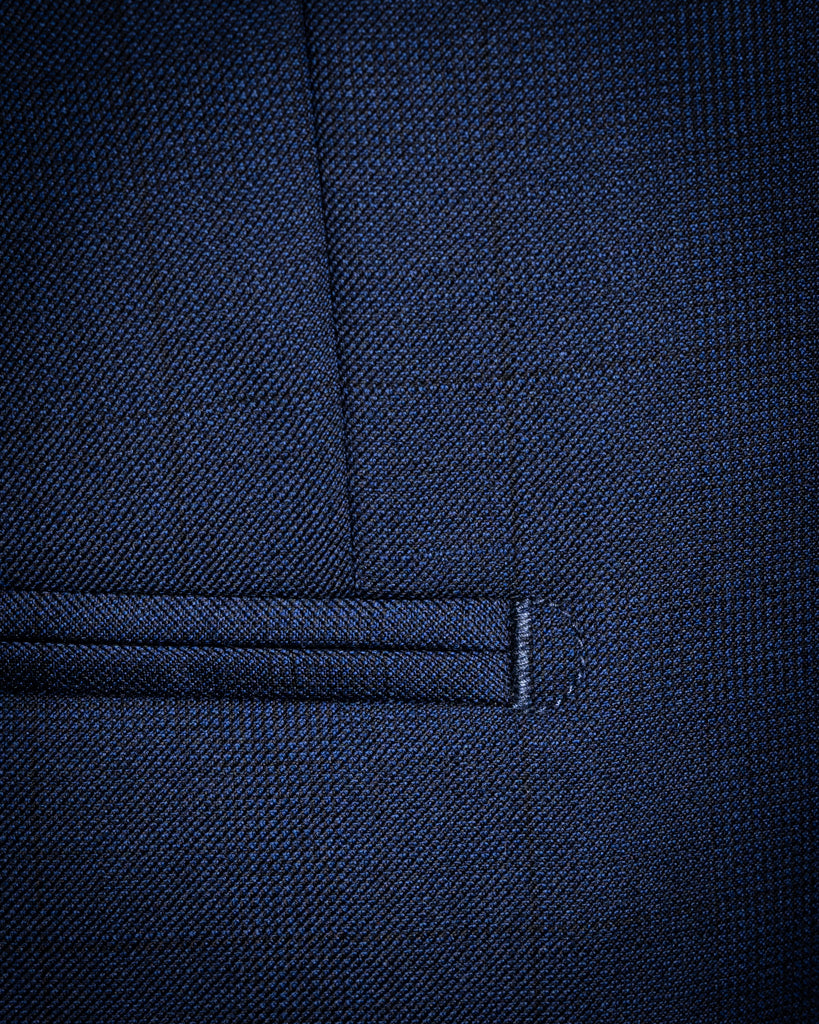 Abito Giotto Blu Cobalto Grafite con Gilet