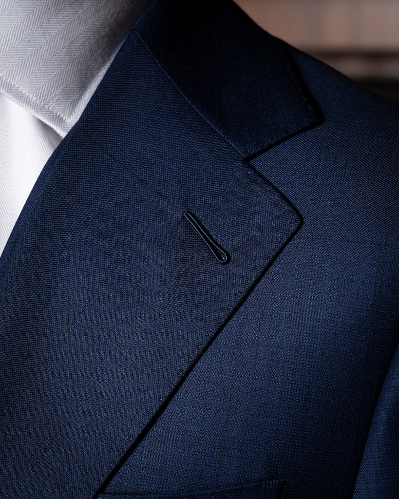 Abito Giotto Blu Cobalto Grafite con Gilet