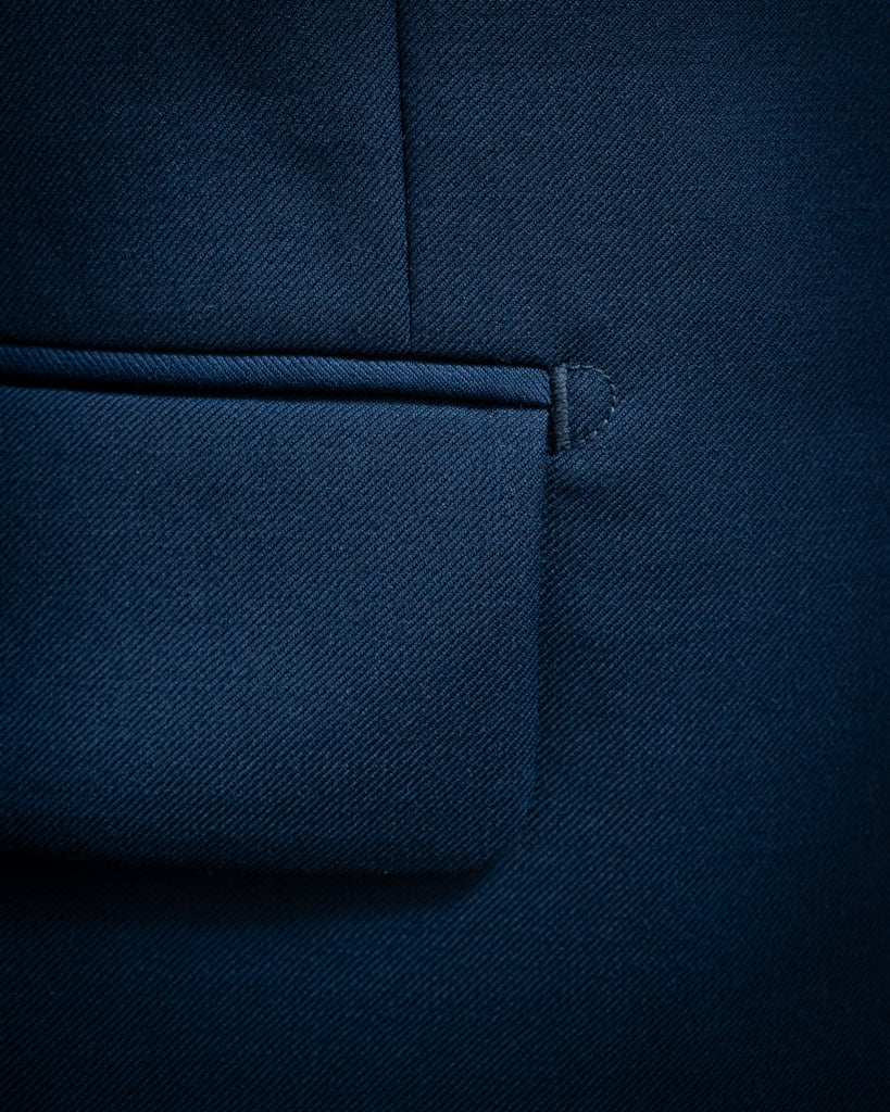 Abito Giotto Blu Pavone con Gilet