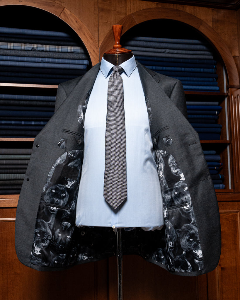 Giotto Business Suit in London Smoke Grey