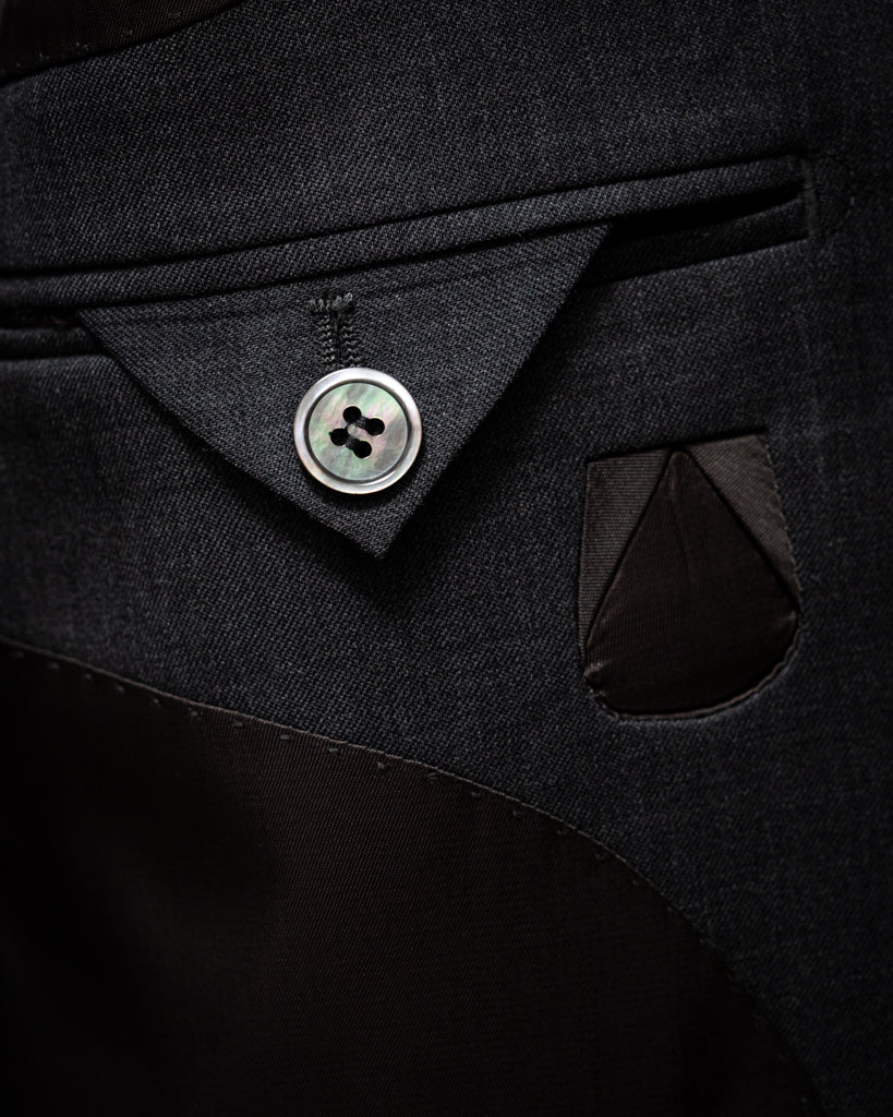 Abito Giotto Charcoal Gray con Gilet