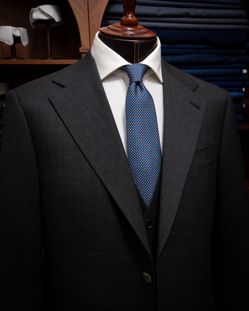 Abito Giotto Charcoal Gray con Gilet
