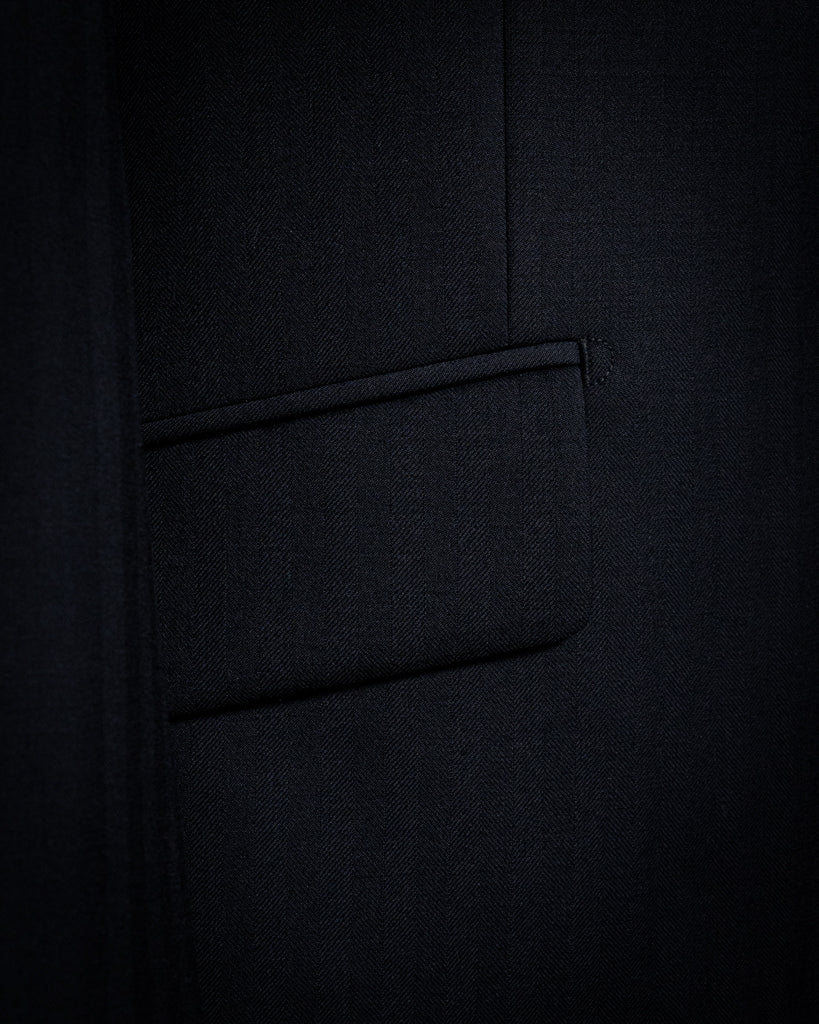 Abito Giotto Deep Blue Spinato