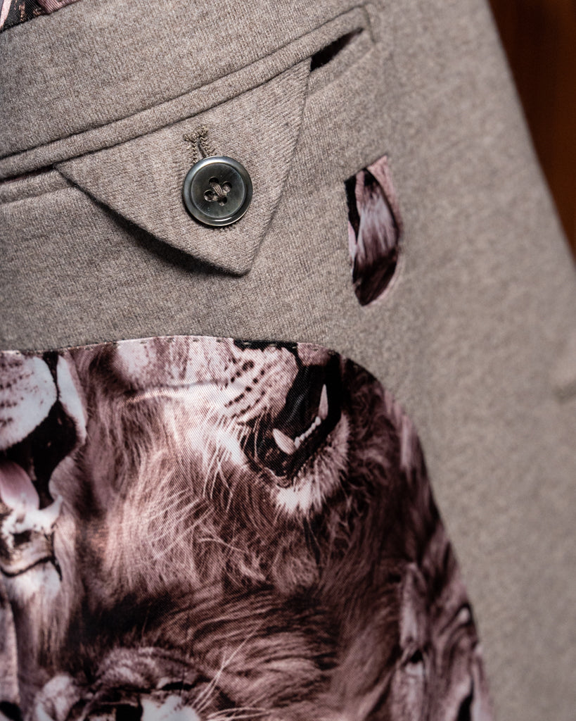Giotto Dove Grey Flannel Suit
