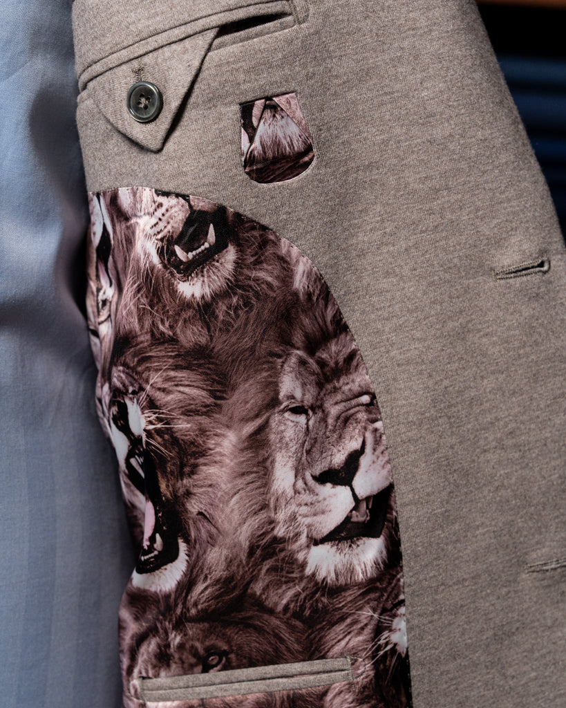 Giotto Dove Grey Flannel Suit