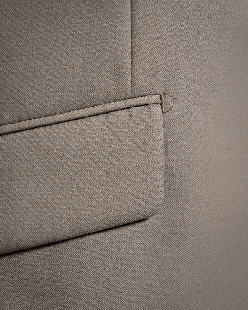 Abito Giotto Grigio Beige con Gilet
