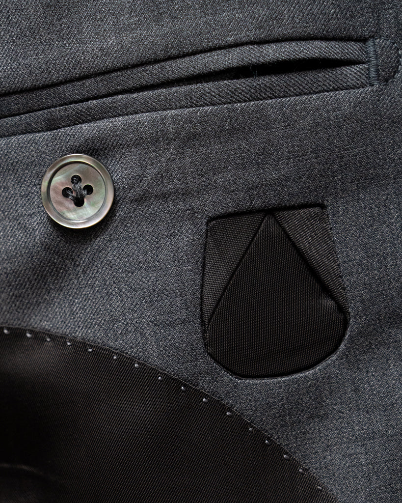 Medium Grey Giotto Suit with Vest