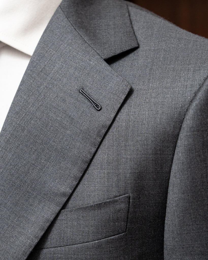 Medium Grey Giotto Suit with Vest