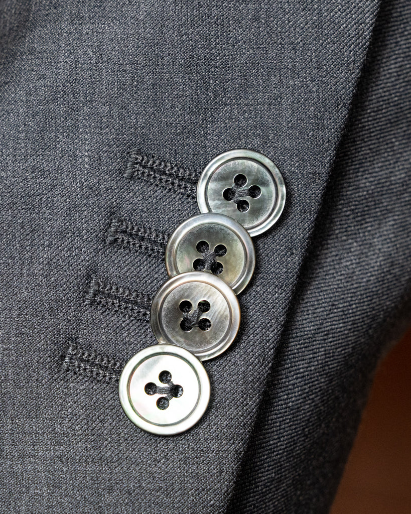 Medium Grey Giotto Suit with Vest