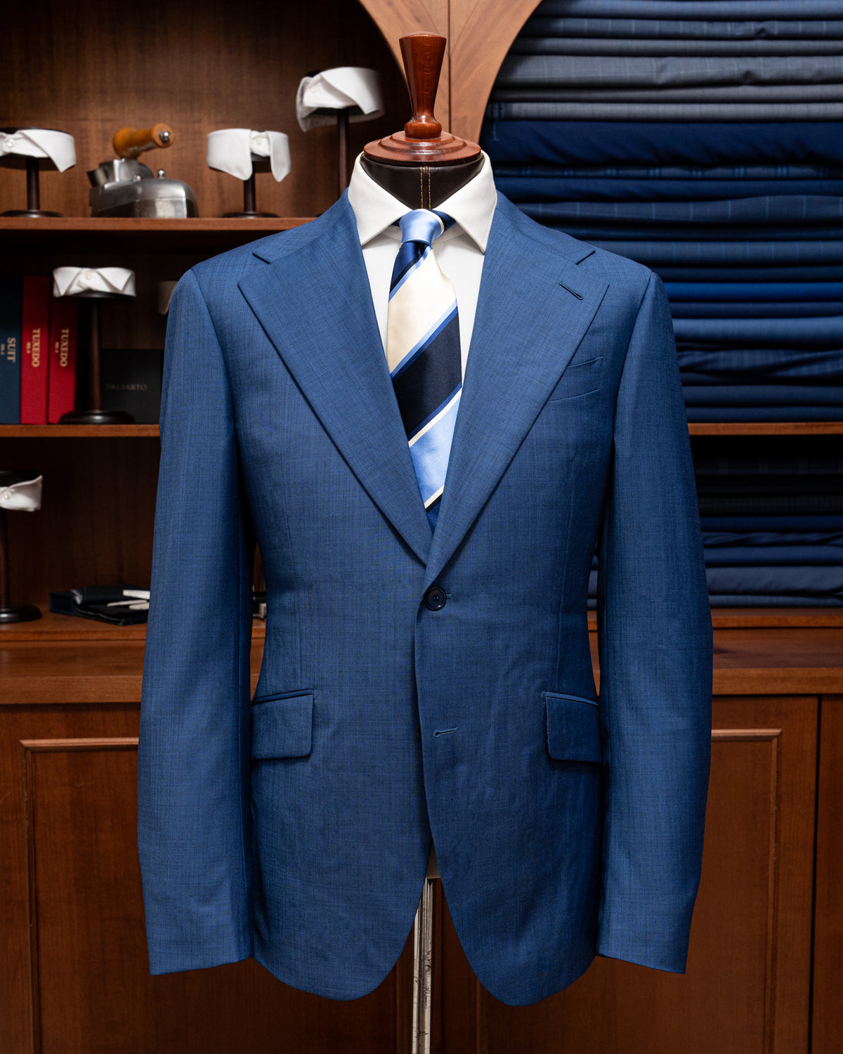 Giotto Light Blue Grisaille Suit